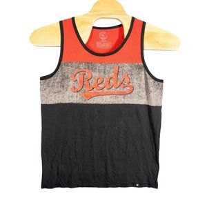 47 Brand MLB Cincinnati Reds Tank Top Mens Large‎ MLB Baseball